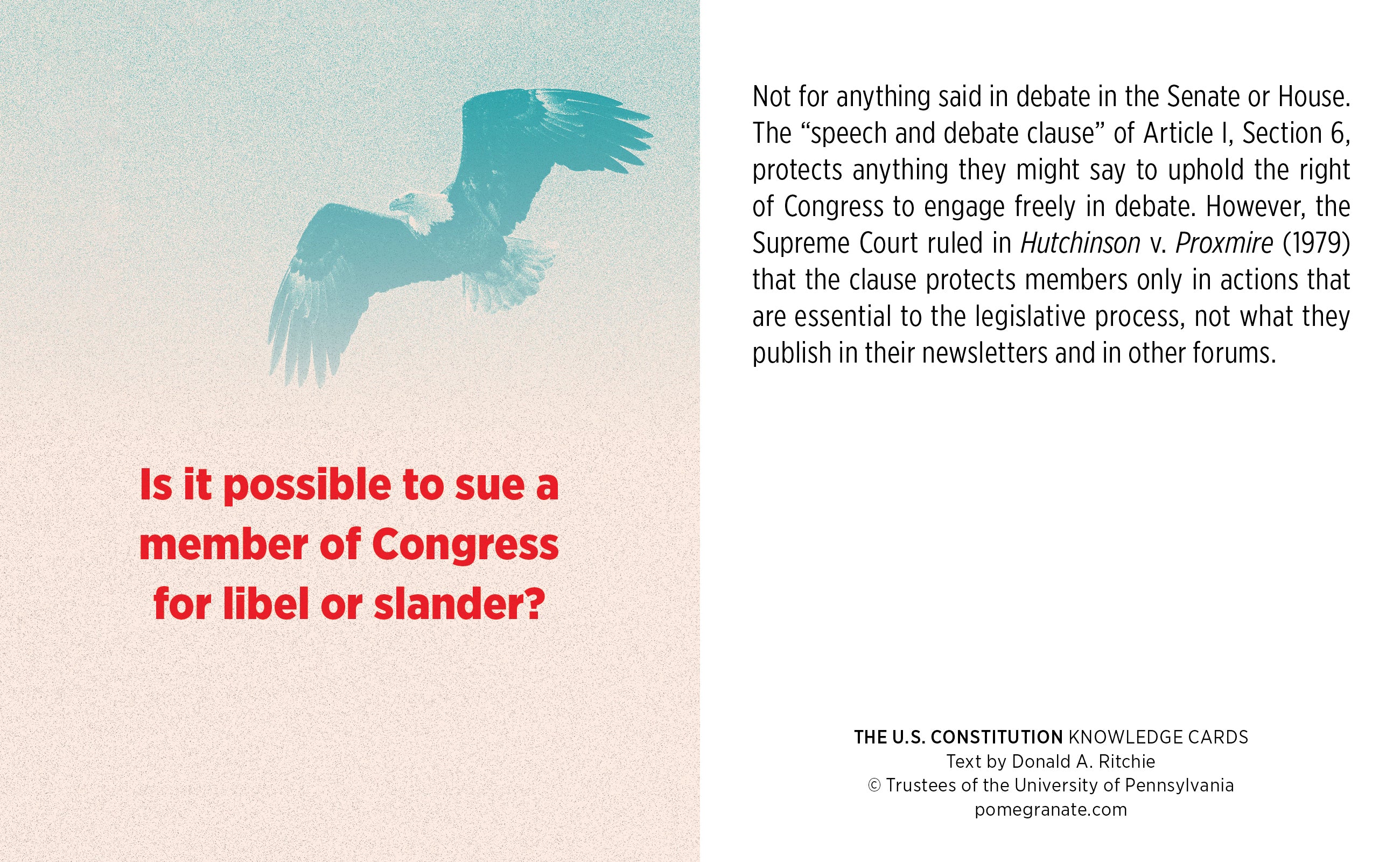 The U.S. Constitution Quiz Deck Knowledge Cards - Image 5
