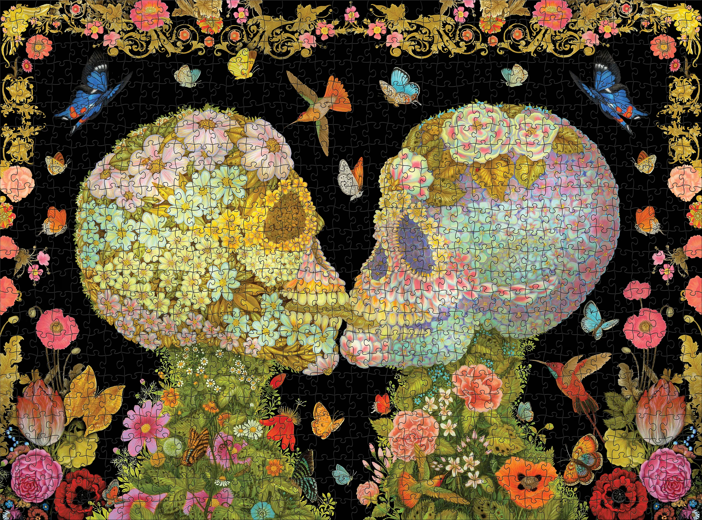 Tino Rodriguez and Virgo Paraiso: The Ecstatic Kiss of Spring 1000-Piece Jigsaw Puzzle - Image 2