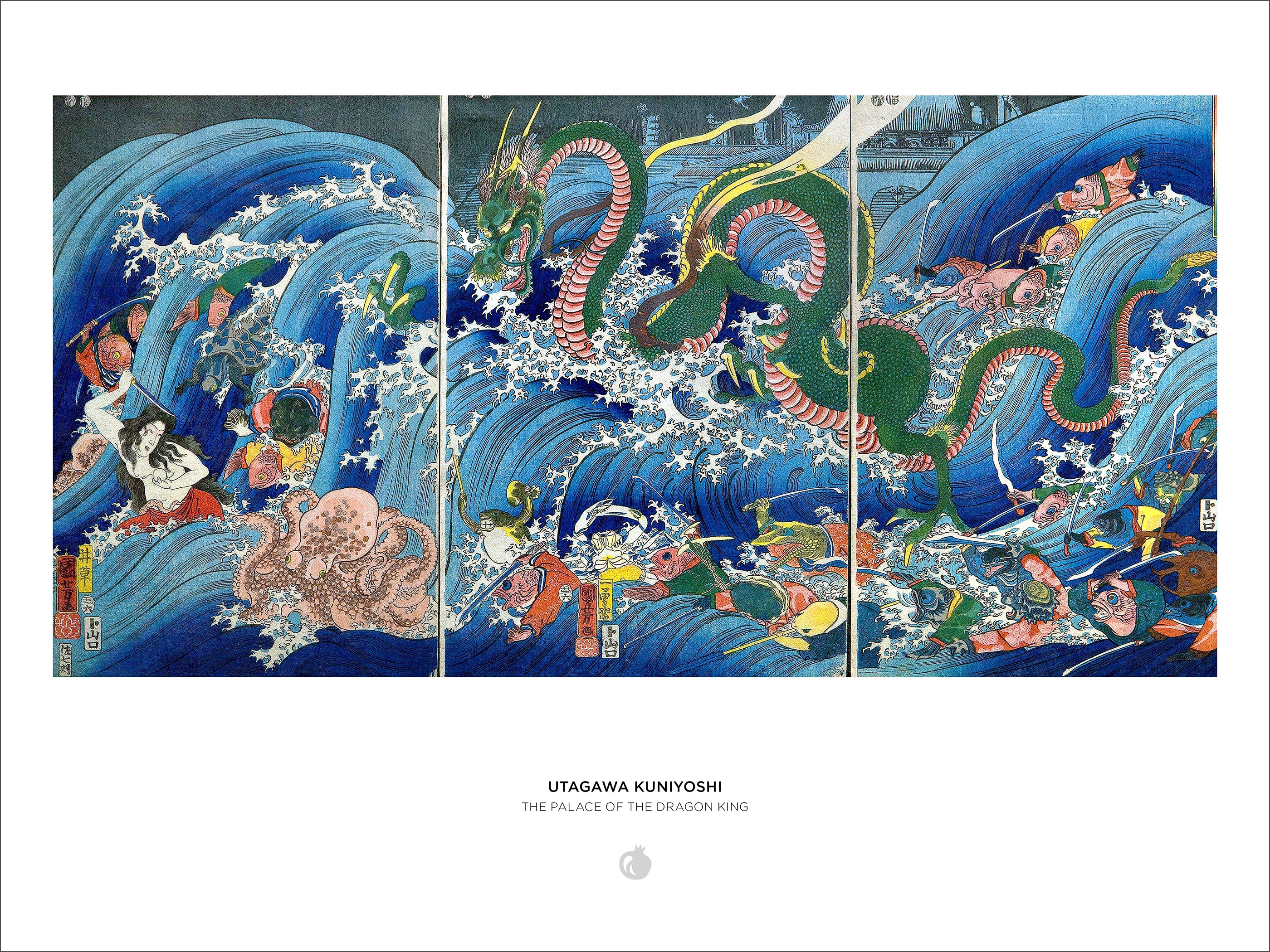 Utagawa Kuniyoshi: The Palace of the Dragon King 1000-Piece Jigsaw Puzzle - Image 3