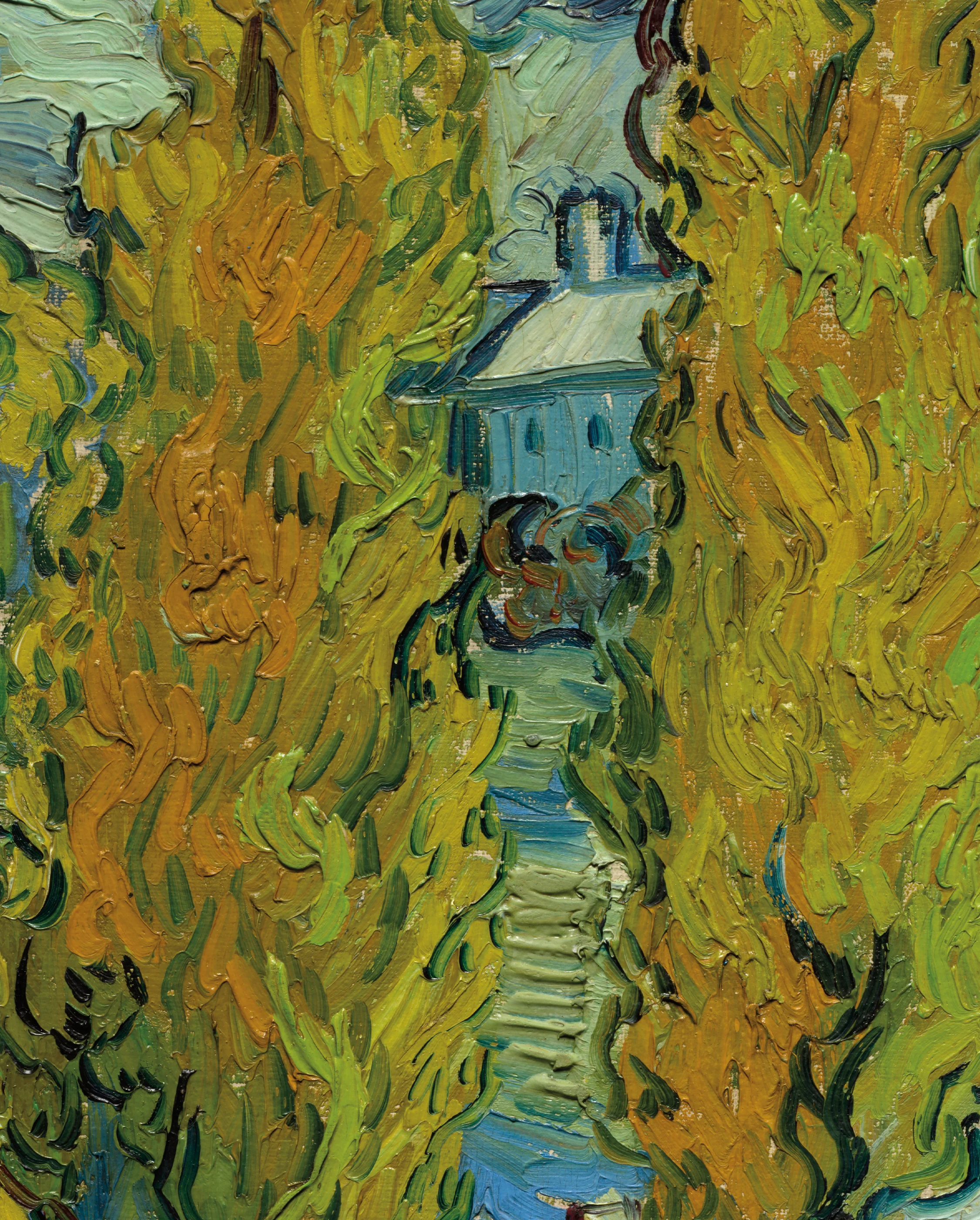 Vincent van Gogh: The Poplars at Saint-Rémy Bookmark - Image 2