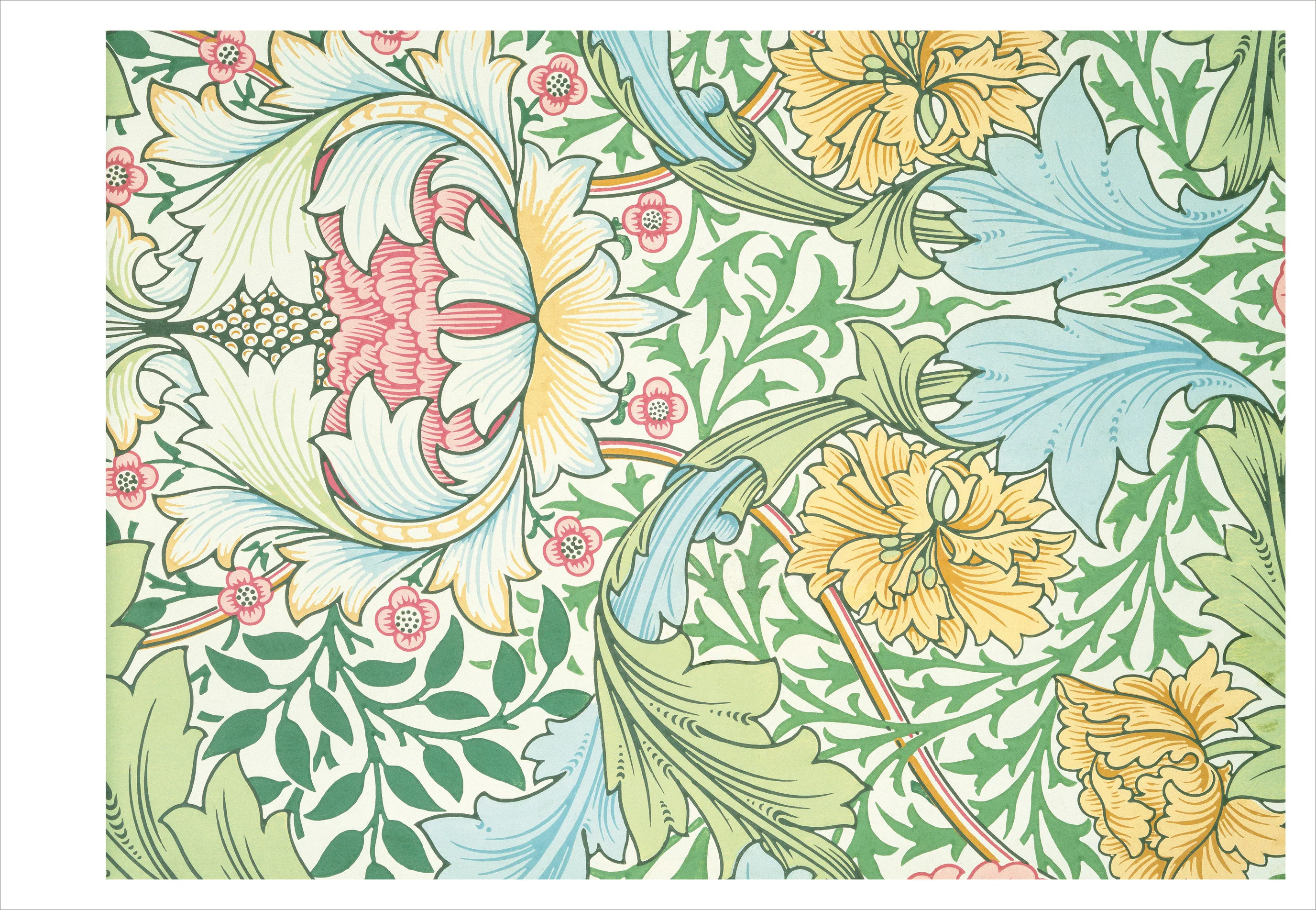 William Morris: Arts and Crafts Designs Book of Postcards - Image 3